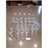 Image 1 : Large Assortment of Glass Stemware