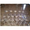 Image 3 : Large Assortment of Glass Stemware