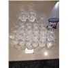 Image 2 : 2 x Large, 4 x Medium, 18 x Small Glass Decanters, and Sand Timers
