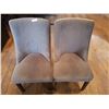 Image 1 : 2 x Upholstered High-Backed Decorative Dining Chairs