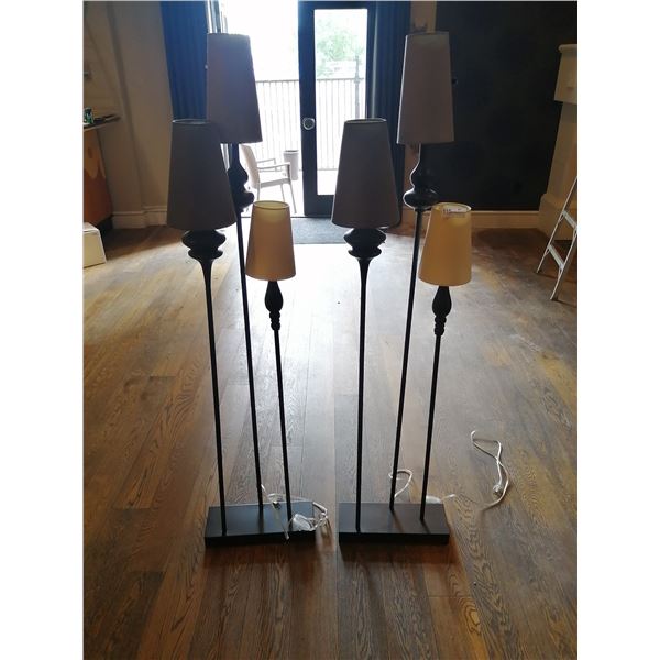 2 x Floor Lamp Trios