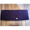 Image 2 : Upholstered Purple Bench