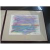Image 3 : 2 x Framed Watercolor Artworks - Artist Name Illegible (See Pictures)