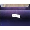 Image 3 : Upholstered Velvet-Like Purple Loveseat