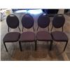 Image 1 : 4 x Stackable Banquet Chairs