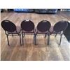 Image 2 : 4 x Stackable Banquet Chairs