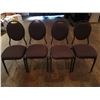 Image 1 : 4 x Stackable Banquet Chairs
