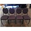 Image 1 : 4 x Stackable Banquet Chairs