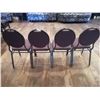 Image 2 : 4 x Stackable Banquet Chairs