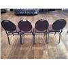 Image 2 : 4 x Stackable Banquet Chairs