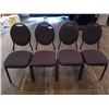 Image 1 : 4 x Stackable Banquet Chairs