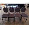 Image 1 : 4 x Stackable Banquet Chairs