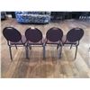 Image 3 : 4 x Stackable Banquet Chairs