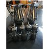 Image 1 : 2 x Steel Water Jugs, 4 x Steel Sugar Pots, and 3 x Steel Cream Jugs