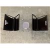 Image 2 : 2 x Leather-Style Collapsible Magazine Racks w/ Plastic Trash Bin