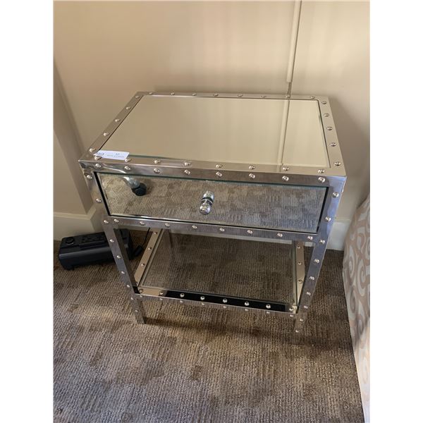 Mirrored Nightstand