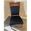 Image 1 : Upholstered Accent Chair w/ Star Patterned Cushions