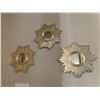 Image 1 : 3 x Small Wall Mirrors