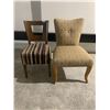 Image 1 : 2 x Upholstered Accent Chairs