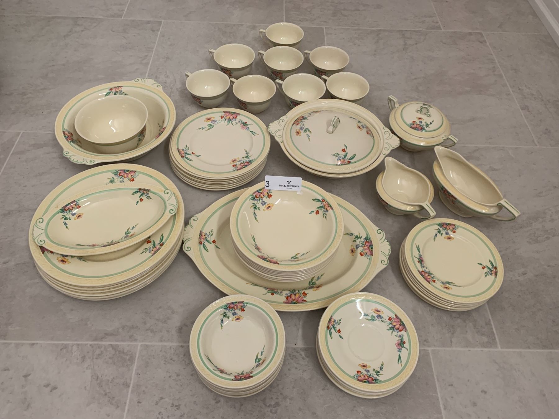 Vintage Floral Pattern China - J& G Meakin England -