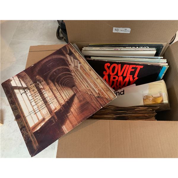 Large Assortment of Ukrainian (Orthodox Religious/Choral, Ensemble, Folk) Records, and More!