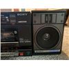 Image 2 : Sony FM/AM Stereo Cassette-Corder CFS-W600 Boombox & Casio TV-470K LCD Pocket Color Television