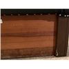 Image 3 : Solid Wooden Bench w/ Leather Cushion