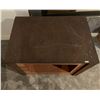 Image 3 : 1 x Mirror Top Wooden Bedside Table And 1 x Wooden End Table