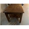 Image 2 : 2 x Wooden Side Tables