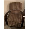 Image 1 : Upholstered Reclining Rocking Chair