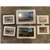 Image 1 : Assortment Of 6 x Decorative Framed Artworks