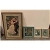 Image 1 : 4 x Assorted Ballroom-Themed Artworks -Framed