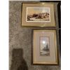 Image 2 : Assorted Artwork - 3 x Original Paintings & 2 x Prints - Framed