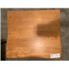 Image 3 : 3-Compartment Wooden Bedside Table w/ Globe