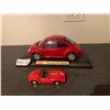 Image 1 : Volkswagen New Beetle & Ferrari 315 S - Miniature Models