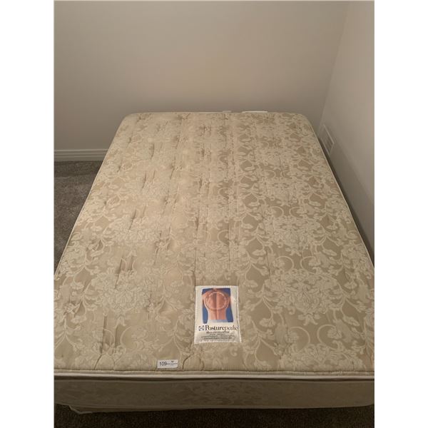 Double Sized Posturpedic Mattress w/ Box-Spring