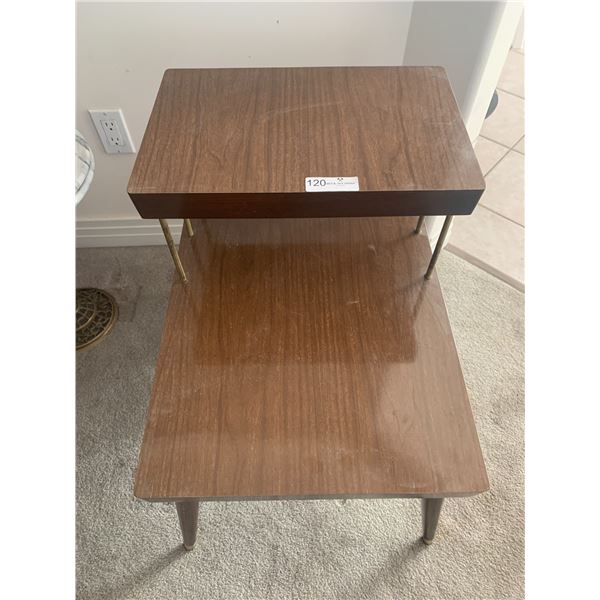 Vintage Wooden Telephone Table