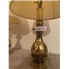 Image 2 : 2 x Brass Colored Lamps
