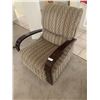 Image 2 : Upholstered Recling Rocking Chair