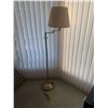 Image 1 : Brass Colored Floor Lamp