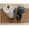 Image 1 : West Bend Large 30-Cup Coffee Carafe (No Cord) & Braun 10-Cup Coffee Maker No. 3104