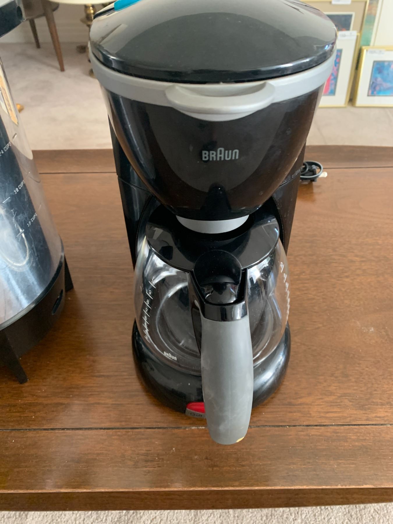 West Bend Large 30Cup Coffee Carafe (No Cord) & Braun 10Cup Coffee
