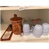 Image 3 : Assorted Glassware, Coffee Cups, Phallic Teapot (See Images) & Wall-Mounted Bottle Opener