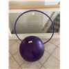 Image 1 : PT Fitness Exercise Ball & Hula Hoop