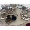 Image 1 : Large Assortment Of Silverware (Silverplate) & Metalware