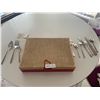 Image 1 : Assorted Stainless Steel & Electroplate Cutlery Set w/ Felt Lined Case