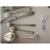 Image 3 : Assorted Stainless Steel & Electroplate Cutlery Set w/ Felt Lined Case