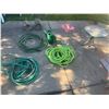 Image 1 : 3 x Garden Hoses, Watering Can, Flamingo Lawn Decor, 2 x Bird Houses, Glass Top Side Table, & More!