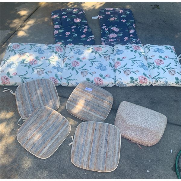 Assortment of Seat Cushions