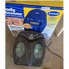Image 2 : Dr. Scholl's Body Reviver Massage Cushion w/ Heat & Footvibe Model USJ-784 Foot Massager